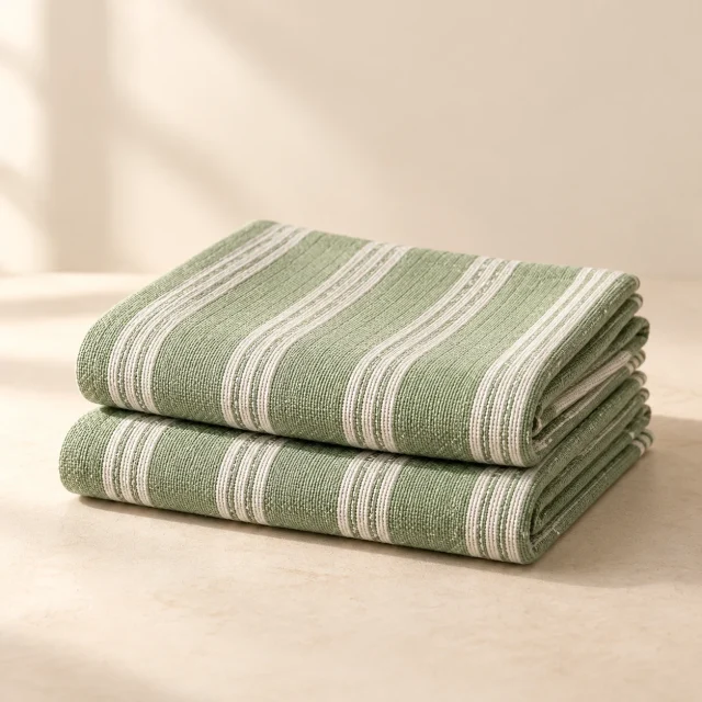 Cotton Kitchen Towel Pair
