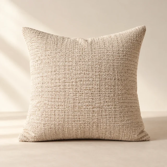 Textured Cotton Cushion Cover