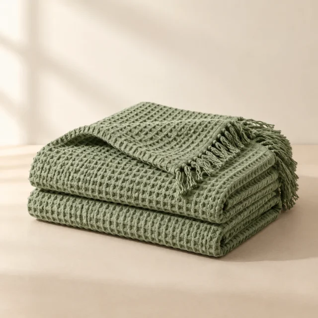 Waffle Throw Blanket
